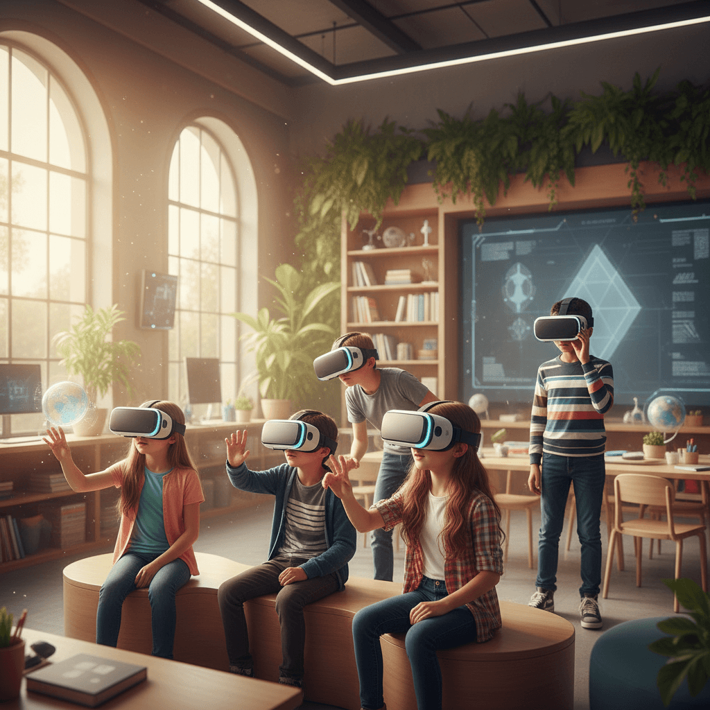 Professional photography illustrating AI-powered quiz generation vs traditional methods