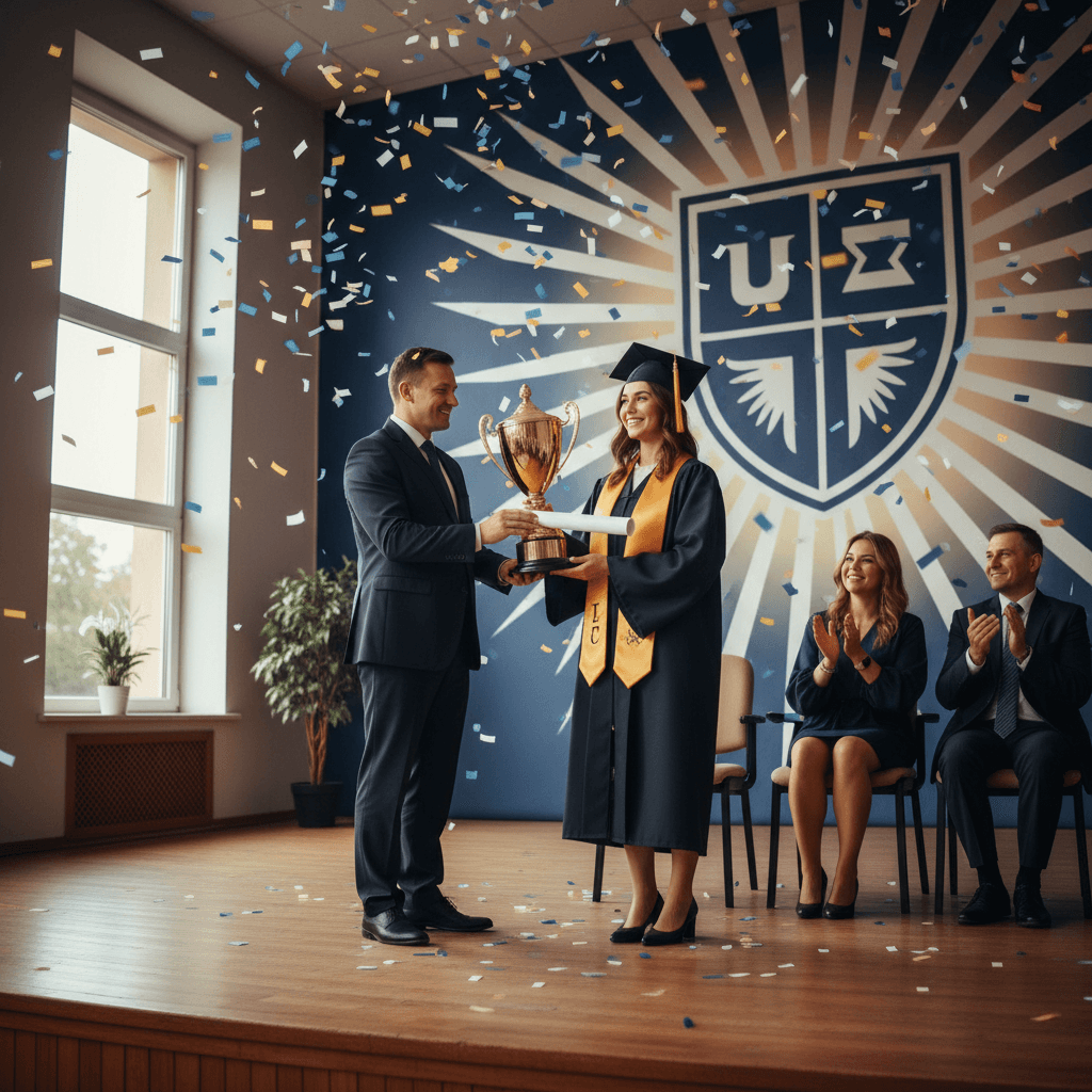 AI-generated professional image for From struggling student to honor roll