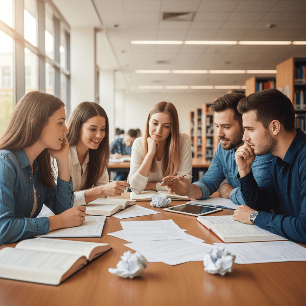 AI-generated professional image for Group Quiz Strategies for Collaborative Learning