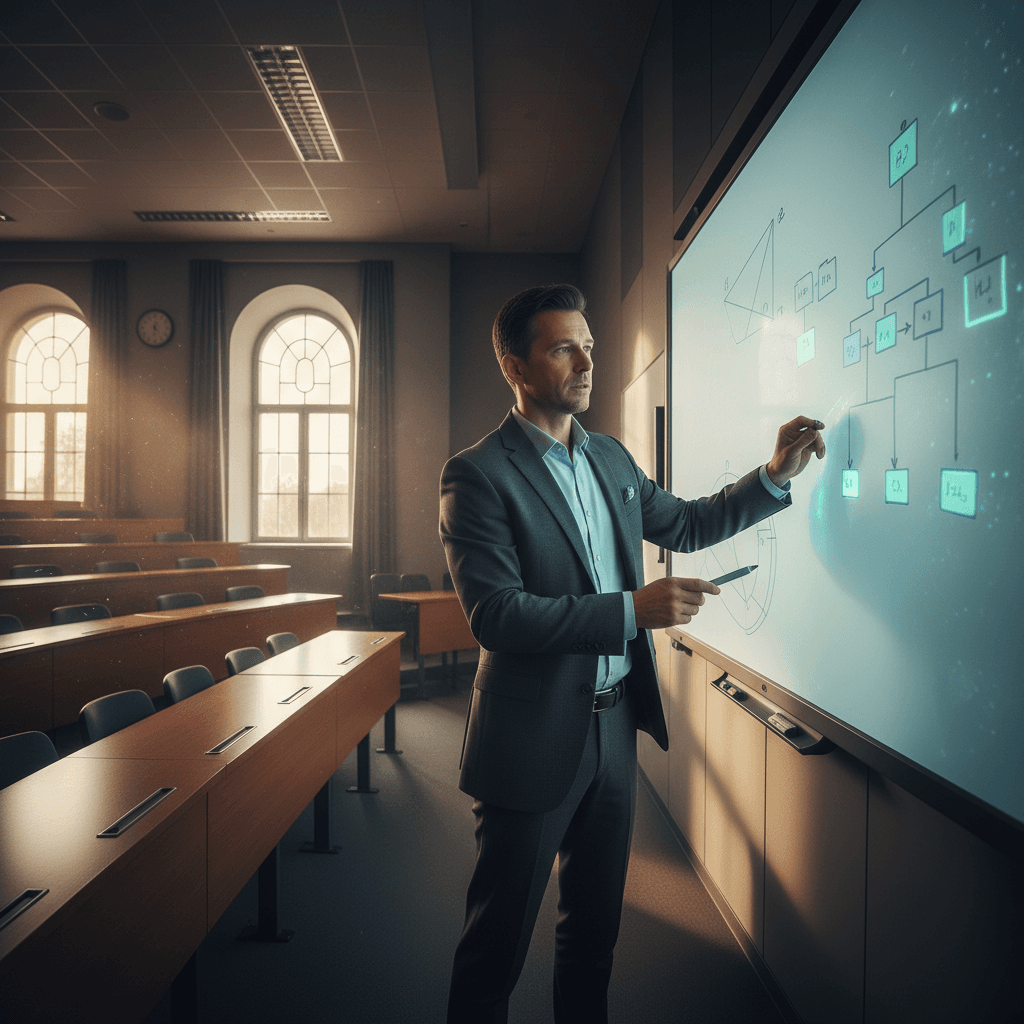 AI-generated professional image for How to extract key information from textbook PDFs