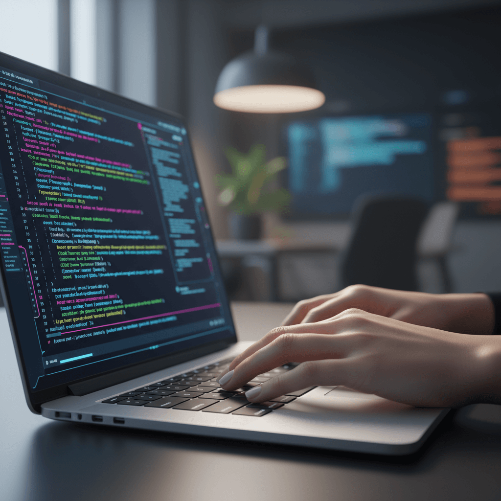 AI-generated professional image for Setting up your digital study workspace