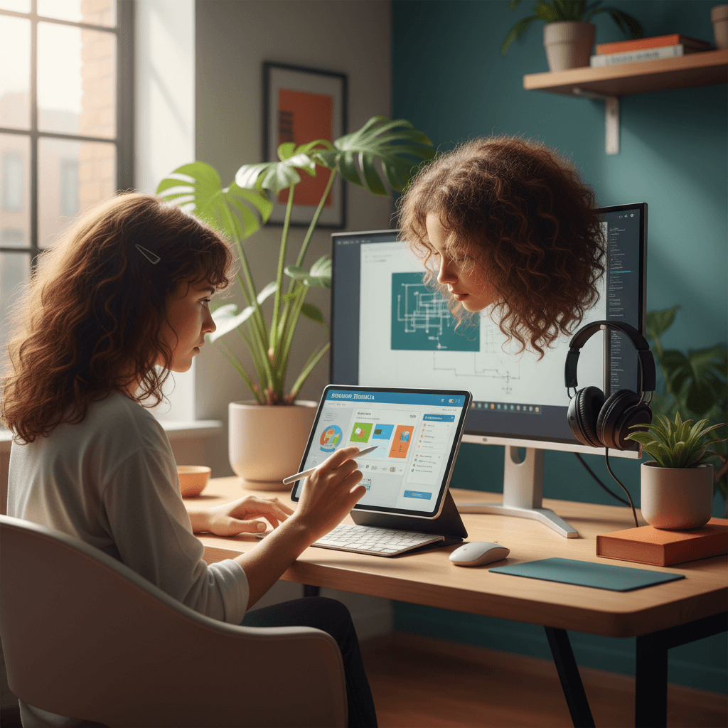 AI-generated professional image for Step-by-step guide to creating effective study schedules