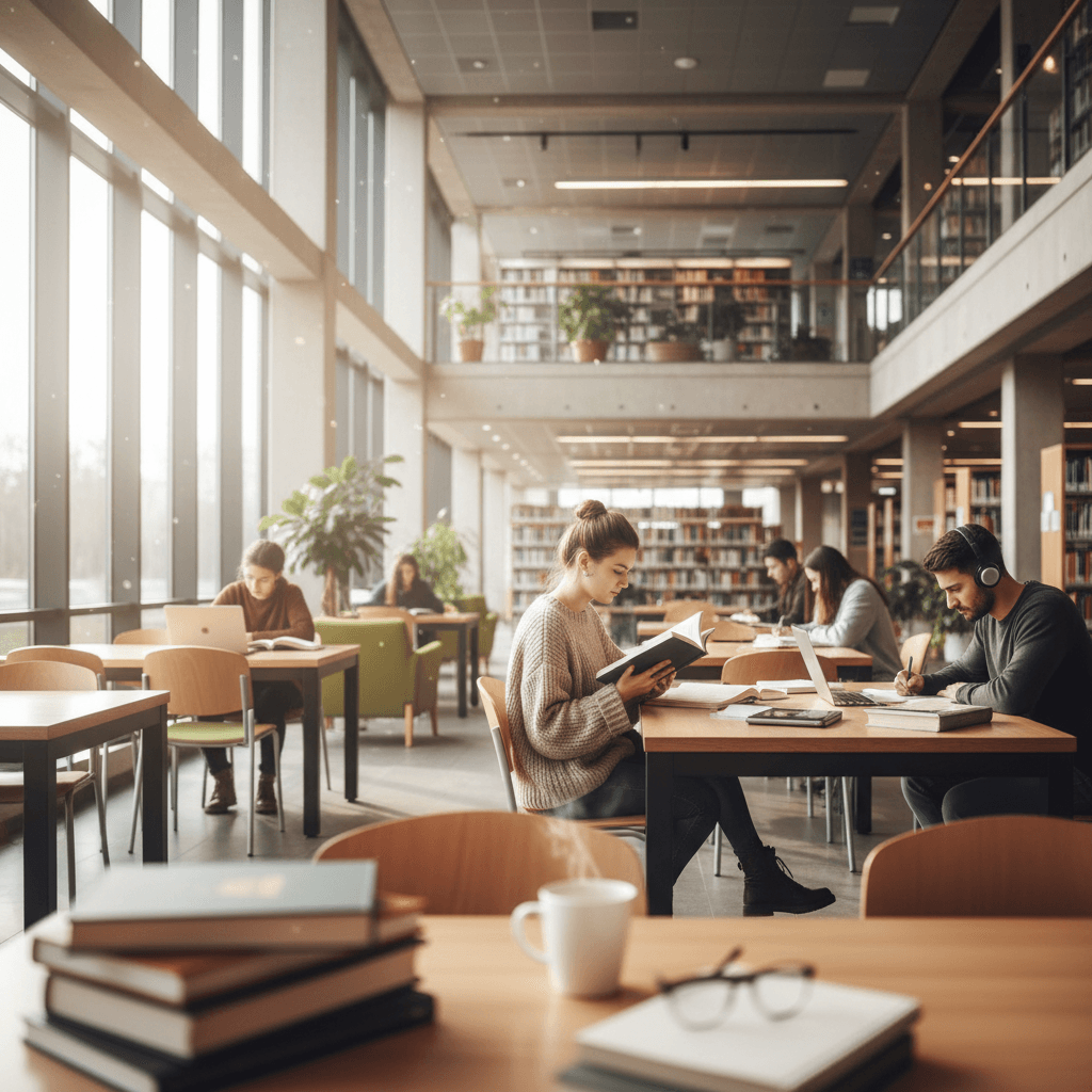 AI-generated professional image for The science behind spaced repetition learning