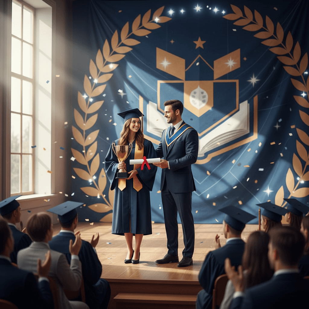 Professional photography illustrating Language learning breakthrough using AI quizzes