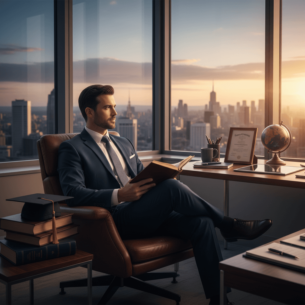 Professional photography illustrating Language learning breakthrough using AI quizzes