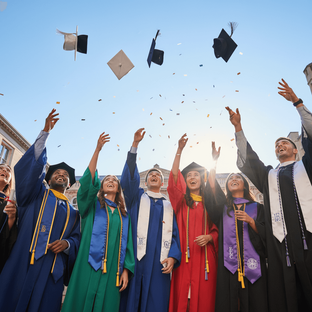 Professional photography illustrating Medical school success with AI-powered study tools