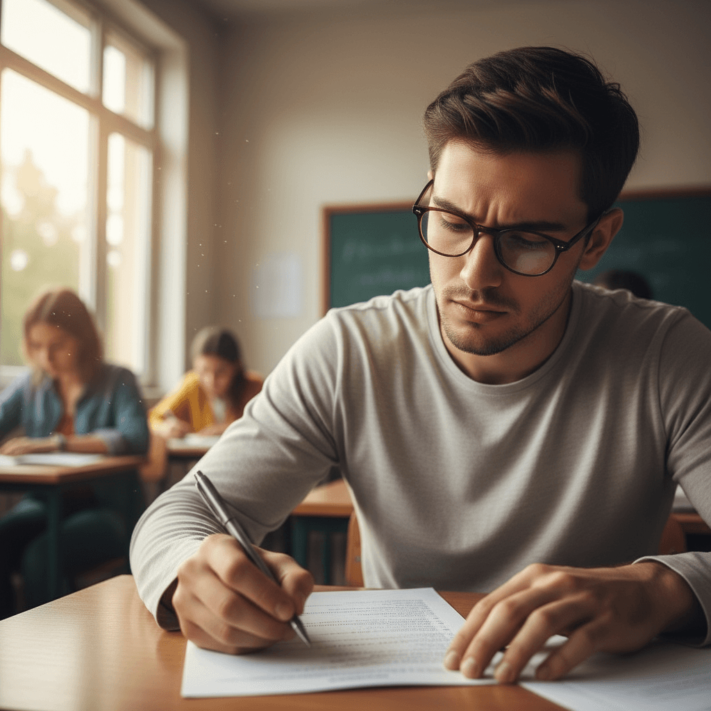 Professional photography illustrating Multiple choice question strategies that work