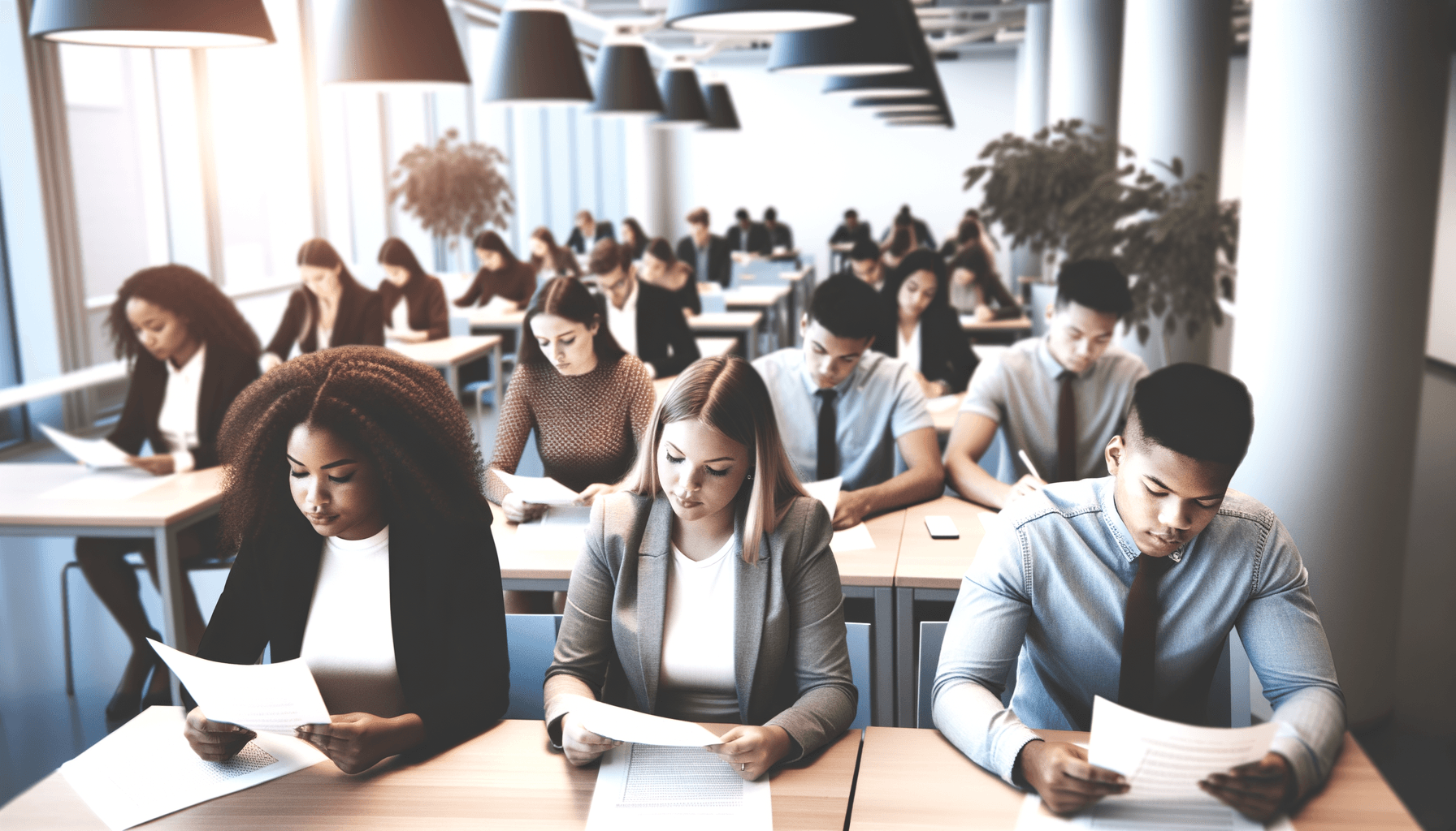 AI-generated professional image for Multiple choice question strategies that work