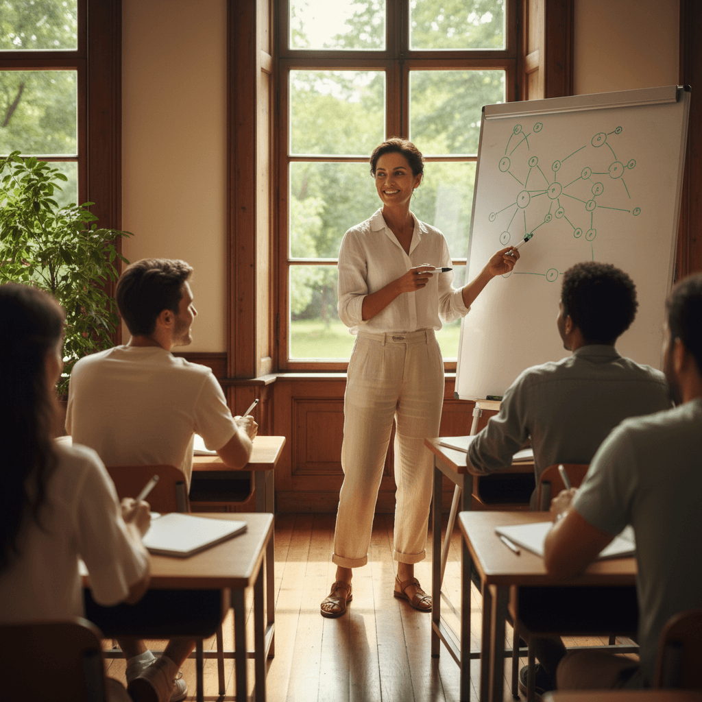 Professional photography illustrating Organizing digital files for academic success