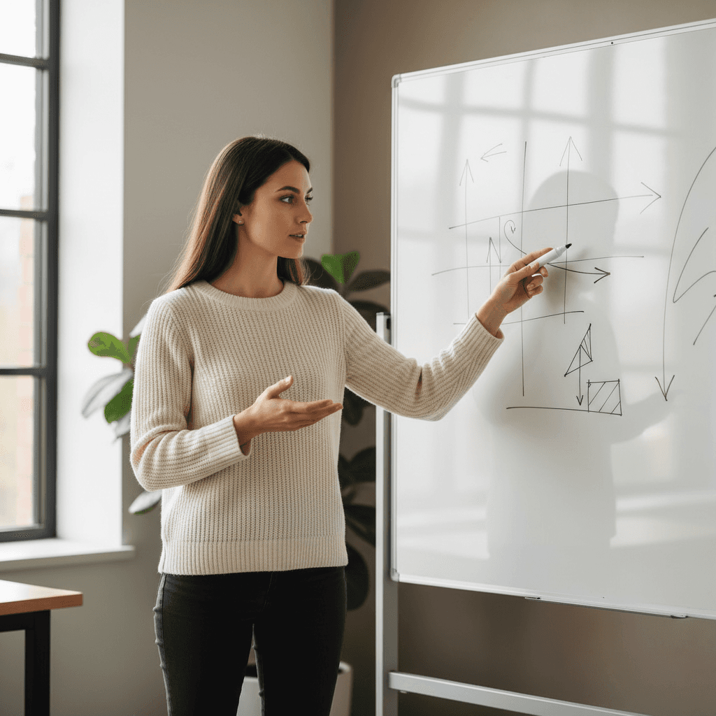 Professional photography illustrating Organizing digital files for academic success