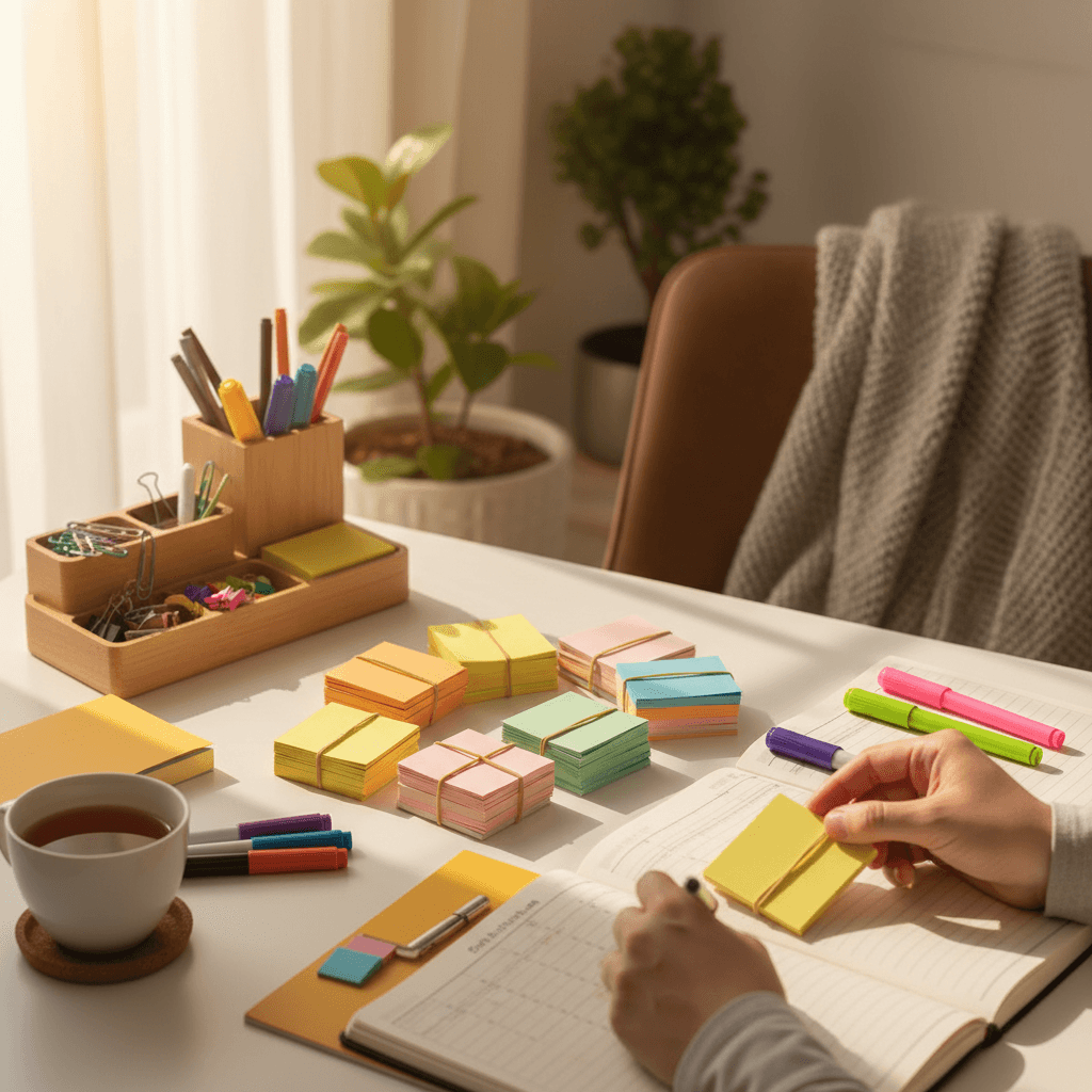 Professional photography illustrating Self-testing techniques for exam preparation