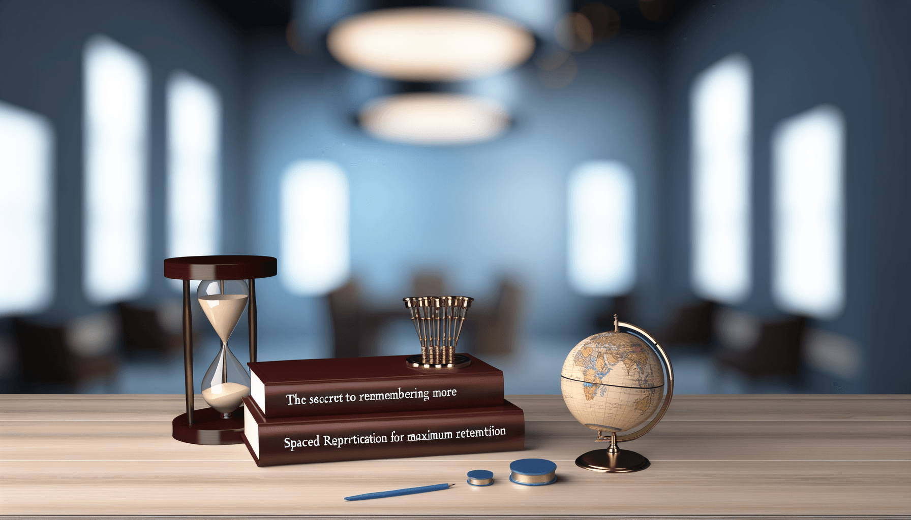 AI-generated professional image for The Secret to Remembering More (Without Cramming): Spaced Repetition for Maximum Retention