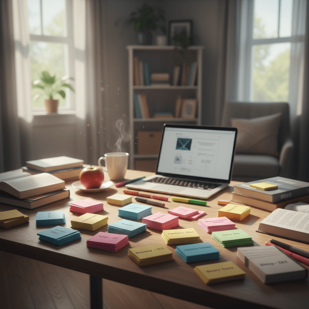 Professional photography illustrating Using quizzes for active recall learning