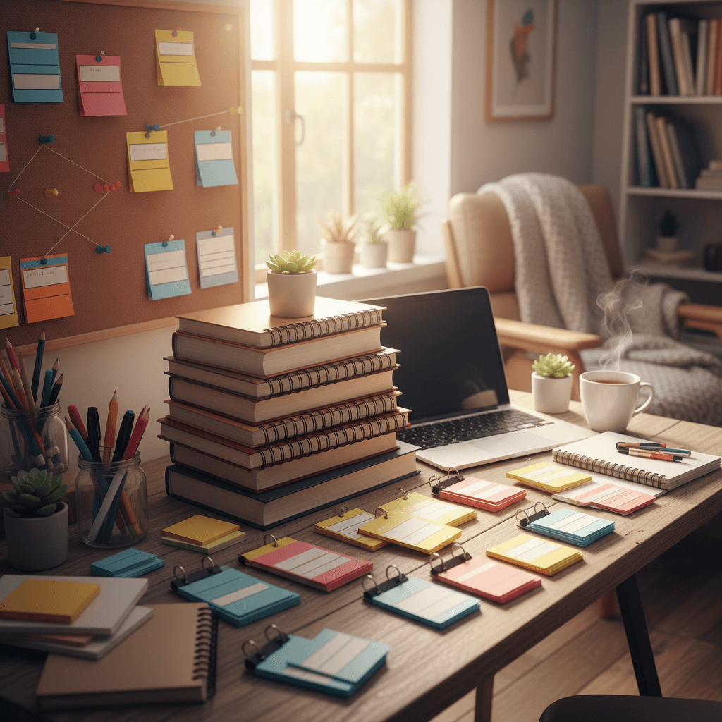 Professional photography illustrating Using quizzes for active recall learning