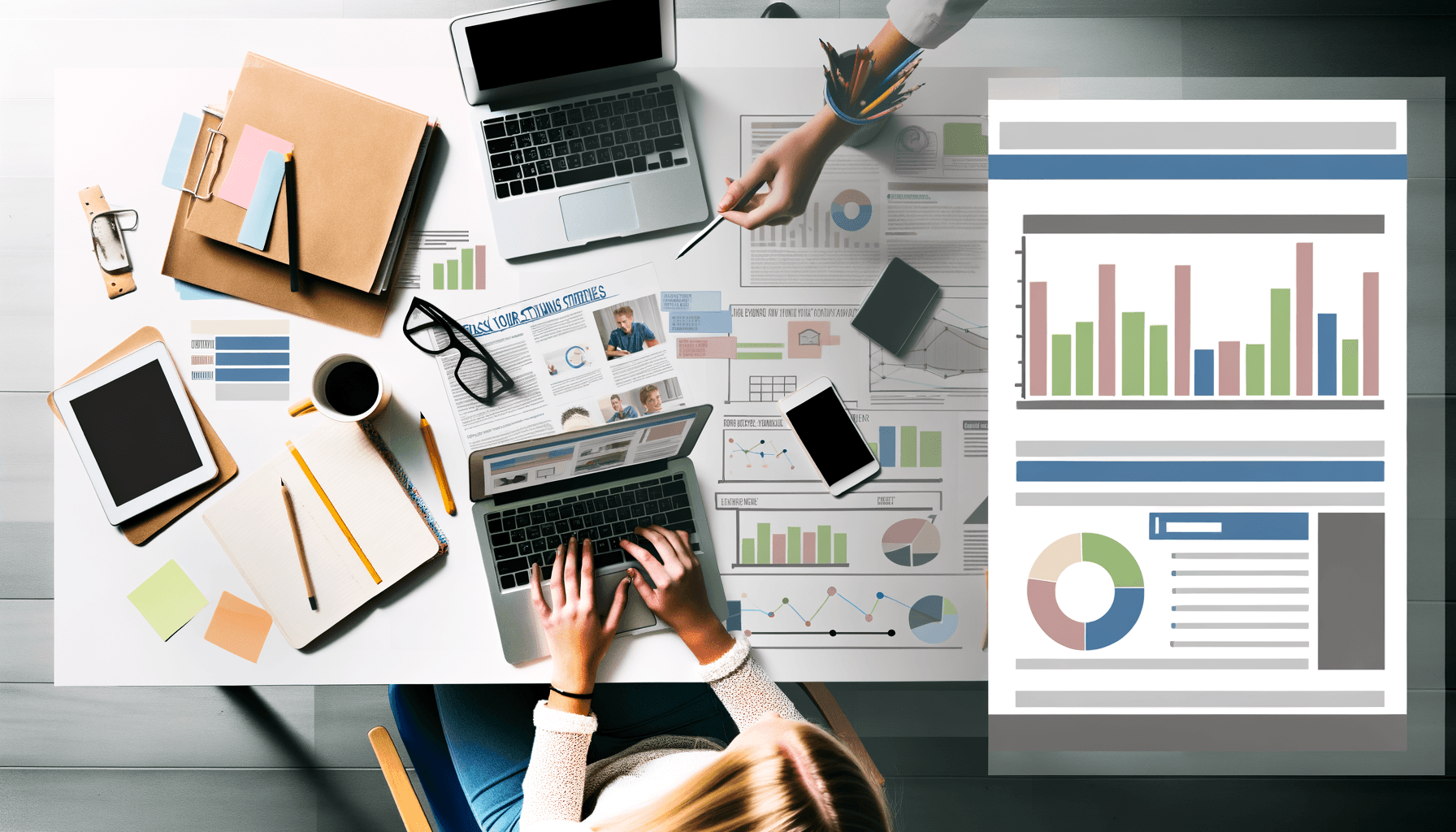 AI-generated professional image for Using technology to track study progress